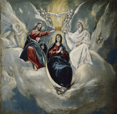 Die Krönung der Jungfrau von El Greco